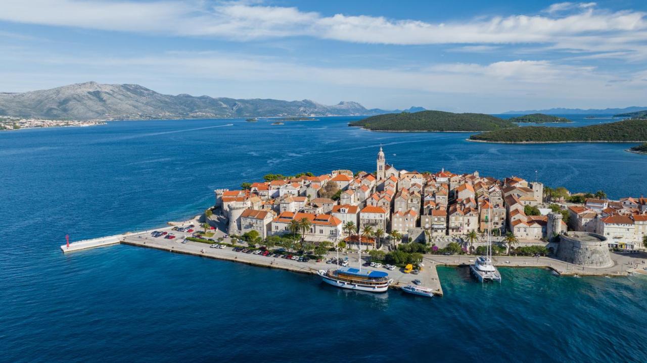 Apartment Revelin In Old Town Korcula Exteriör bild