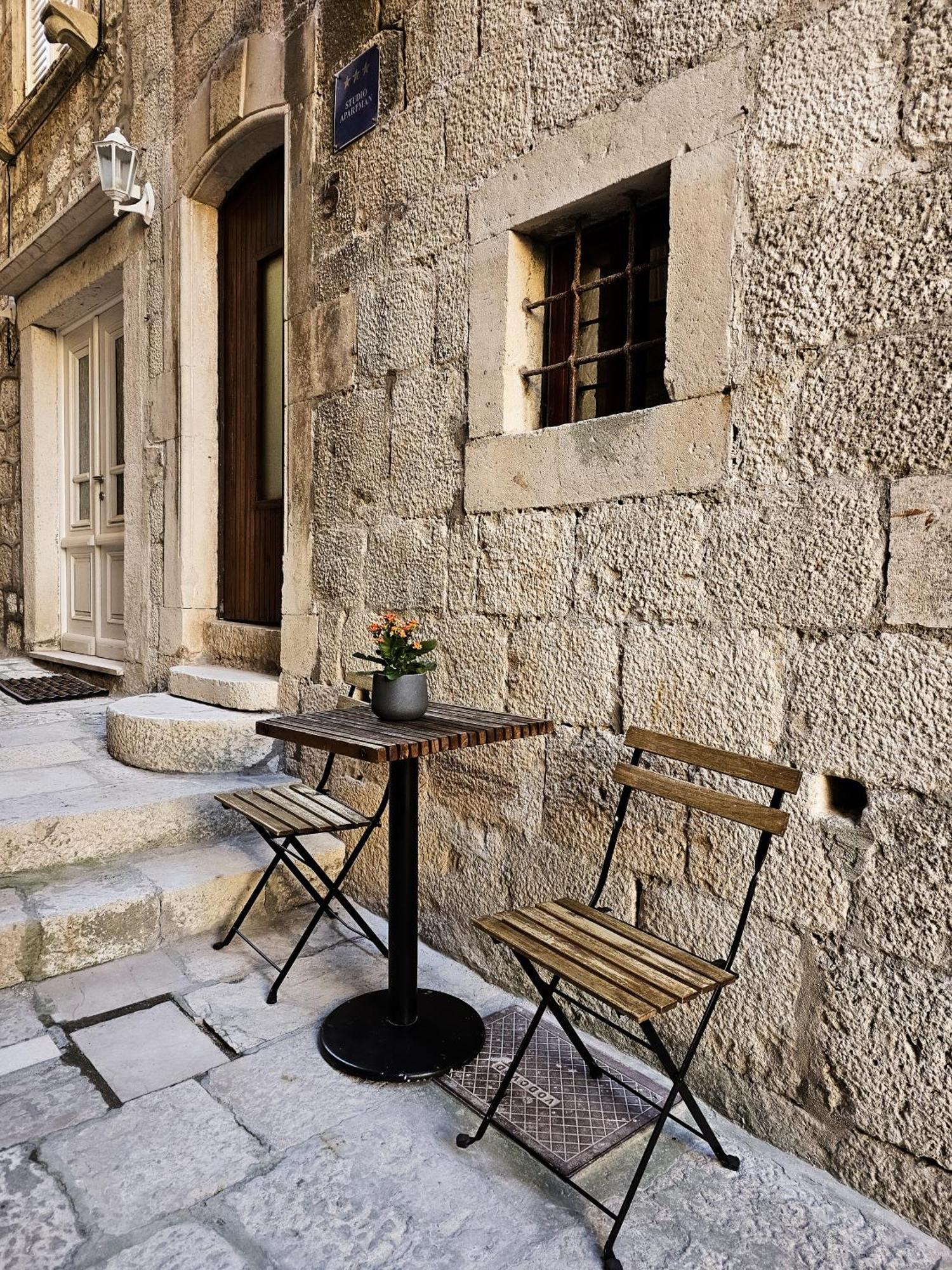Apartment Revelin In Old Town Korcula Exteriör bild